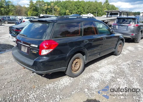 2008 Subaru Outback z USA, uszkodzony, nr VIN 4S4BP60C587321161